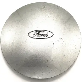F0km-1a096 Ford F0tj-1a096 Silver Oem Wheel Center Cap Snap In 7.5 Inch Diameter P/n
