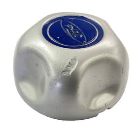 Ford F57a1a096db 1995 Ranger 4x4 Oem Rear Silver Plastic Center Hub Cap Wheel Lug Nut Cover