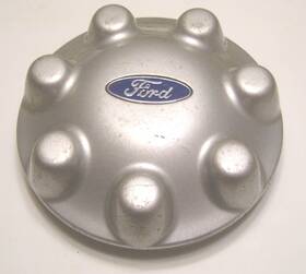 Ford F75a-1a096-ab/bb 1997-2004 F-150 F-250 Under 8500 Gvw Silver Center Cap P/n F75a-1a096-ab