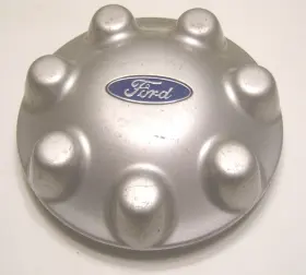 F75a-1a096-ab Ford F75a-1a096-ab/bb 1997-2004 F-150 F-250 Under 8500 Gvw Silver Center Cap P/n