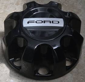 Ford Hc3c-1a096-gbe 1 Oem 2017-2026 F250 F350 Black Rear Hubcap Center Cap #b2 Lc3c-1a096-gcb