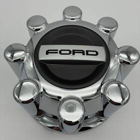 Ford Hc3c-1a096-kdb Rear Factory Hub Wheel Cap Chrome Oem F250 F350 4x4 2017 24