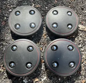 D9zc-1a096-ca Ford Mercury D9zc-1a096-cd 1970-1986 Mustang Capri Wheel Center Cap Set Of 4 Oem