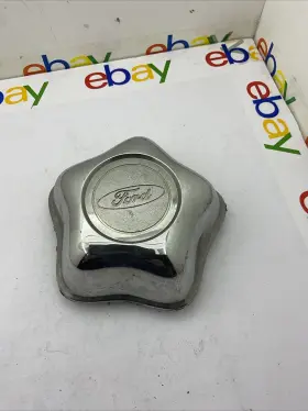 F57a-1a096-eb Ford Truck 580.fd8101 1995-2001 Explorer Ranger Center Caps Hub Hubcap Chro 1 Pcs