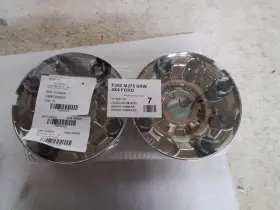580.fd8424 Ford Truck 2017-2025 F350 Center Caps Chrome Single Rear Wheel Set Of 4
