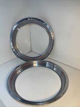 Ford Truck 580.fd8589 1980-1989 F150 15 Inch Red Line Wheel Trim Beauty Ring Pair 11828