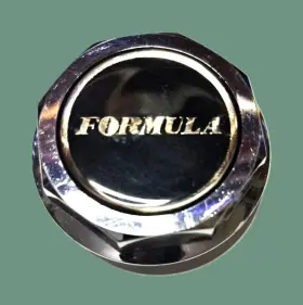 C1-05-56 Formula Center Hub Cap Chrome Wheel #