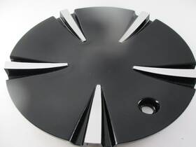 Forte #c-247-2 7 Inch Chrome Custom Wheel Center Cap For 1