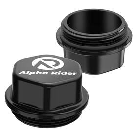 Foruly For-a00w1921alb2 2 Replacement For Aluminum Vortex Trailer Hub 2 Pack Black
