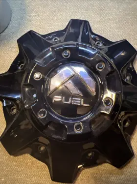 1002-53gbr Fuel Gloss Black Wheel Center Cap For 8-lug Part #1002-53gbr No Bolts