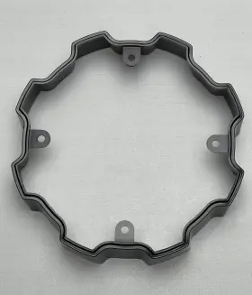 1002-57gb Fuel Used Gloss Black Wheel Center Cap Riser Screws Not Included