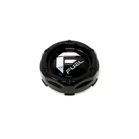 1003-46b Fuel / Gloss Black Snap-in Center Cap