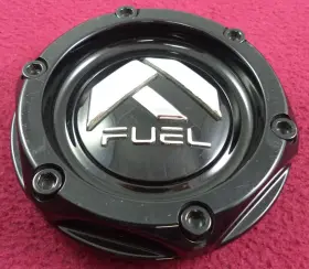 1004-26 Fuel Wheels Gloss Black Custom Wheel Center Cap # 1 1004-26 Fuel Wheels Gloss Black Custom Wheel Center Cap # 1