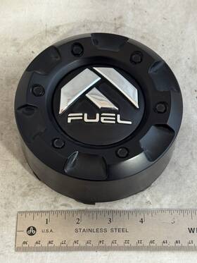 Fuel Off-road 1001-55 Wheels 8 Lug Matte Black Wheel Rim Hub Cover Center Cap 1001-60 M-445