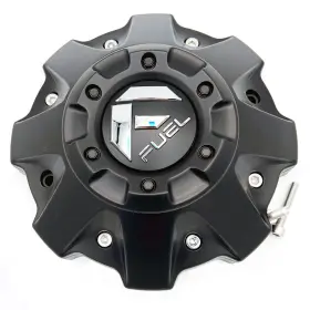 1002-48b Fuel Off-road Center Cap 8 Lug With Riser Matte Black Used