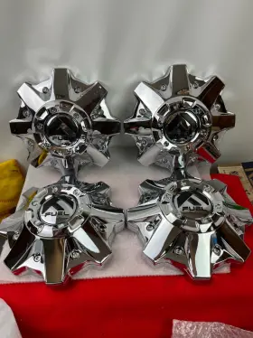 1002-53-2182773 Fuel Off-road 4 Chrome Center Caps 1002-53 Cap M-698