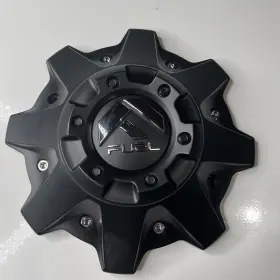 1002-53br Fuel Off-road Matte Black/black Rivets Center Cap