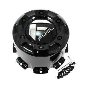 Fuel Off-road 1003-38gbr Off-road Gloss Black Wheel Center Cap With Rivets