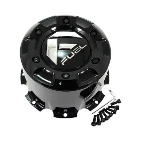 1003-38gbr Fuel Off-road Gloss Black Wheel Center Cap With Rivets