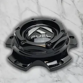 1004-42gb Fuel Off-road New Gloss Black Wheel Center Cap