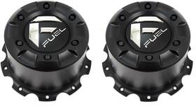 Fuel Off-road 1004-63mb Off-road Wheel Center Caps Matte Black Rear Dually 10x225 2-pack