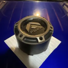 1005-49tzd Fuel Off-road Matte Black Wheel Center Cap With Bronze Logo