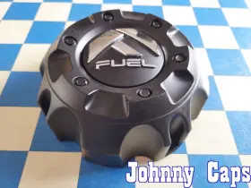 1003-20b Fuel Wheels 1001-59b/1003-20b # 1001-59b/1003-20b. Matte Black Center Cap With Crm Logo 32 Qty. 1
