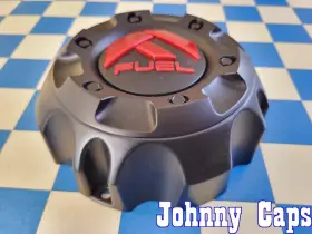 1001-59mbq Fuel Wheels 1001-59mbq/1003-20b # 1001-59mbq/1003-20b. Matte Black/red Logo Center Cap 42 Qty. 1