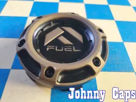 1004-69zd Fuel Wheels # . Matte Black/ Bronze Wheel Center Cap 90 Qty. 1