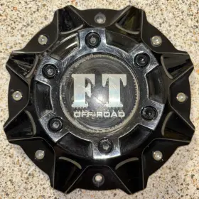 42-cap-sg Full Throttle Ft Off-road Matte Black Wheel Center Cap 42-n-cap 42-cap