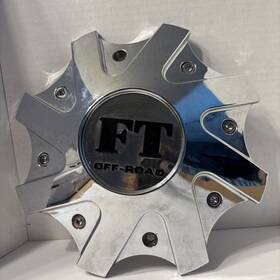 Full Throttle Ft-8204 Ft Off Road Silver Wheel Center Cover Cap 8204 Free Shipping