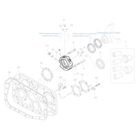 Fuller S2149 Bearing Cover Kit