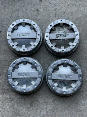 96-002 Gear Custom Wheel Center Cap Setoft4 Chrome #cap - 713 Used Oem