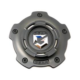 Gear Alloy Cap-5c3-m20 / Offroad Satin Black Snap-in Center Cap