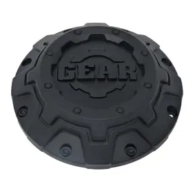 Cap-6c-m17 Gear Alloy / Offroad Satin Black Bolt-on Center Cap