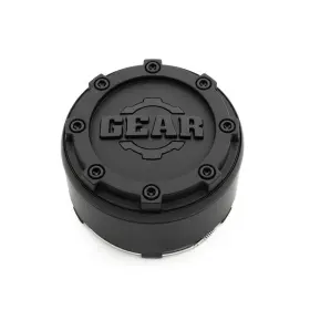 Cap-8lp-m17 Gear Alloy / Satin Black Snap-in Center Cap Cap-8lp-m17 Gear Alloy / Satin Black Snap-in Center Cap