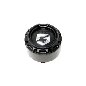 Cap-8lt-m20 Gear Alloy / Tall Satin Black Snap On Center Cap