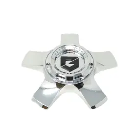 Cap-h-c21 Gear Alloy / Chrome Snap-in Center Cap Cap-h-c21 Gear Alloy / Chrome Snap-in Center Cap