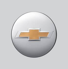 General Motors 19303366 2020-2022 Chevrolet Colorado 4 Center Caps Bright Aluminum With Logo Oe