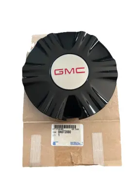 84072880 General Motors New Oem 2017 Gmc Terrain Nightfall Edition Black Center Wheel Cap