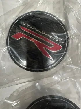 84384897 General Motors 2020-2024 Chevrolet Corvette C8 Stingray R Center Cap Pkg Qty 4 Oem Gm