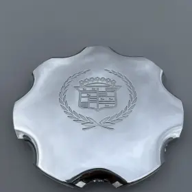 9592206 General Motors 1996-2002 Cadillac Seville Eldorado Center Hub Cap Chrome Oem