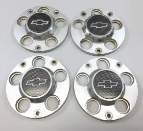 9593298 General Motors 00-16 Impala Ppv Police Taxi Wheel Center Hub Caps Set Of 4