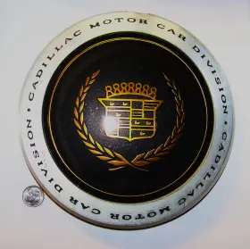 6503070 Genuine Gm Cadillac Cap 1 89-93 Fleetwood Deville Used Inch Gold Black Center Hub 7 D