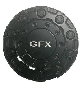 Gfx 1257s01 Wheels Matte Black Bolt-on Wheel Rim Hub Cover Center Cap 1257s01-up