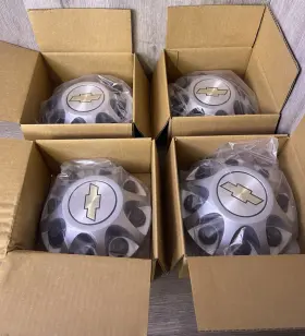 09597329 Gm Center Cap With Bowtie Logo Oem Set