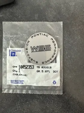 10052353 Gm Trans Am Center Cap Emblem