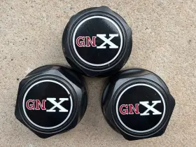 10097569 Gm 1987 87 Buick Gnx 16 Inch Wheel Center Hub Caps 3 - Oem Genuine Parts