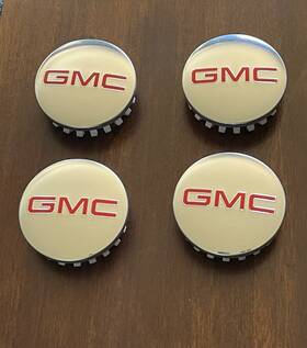 Gm 22037060 Set Of 4 Oem Gmc Center Caps