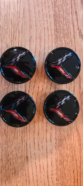 84691532 Gm Corvette C8 2020-2025 Set Of 4 Carbon Flash Ring Center Caps New 84691532 Gm Corvette C8 2020-2025 Set Of 4 Carbon Flash Ring Center Caps New